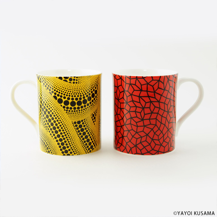 新入荷】草間彌生 マグカップ（黄樹・ネット） - LAMMFROMM