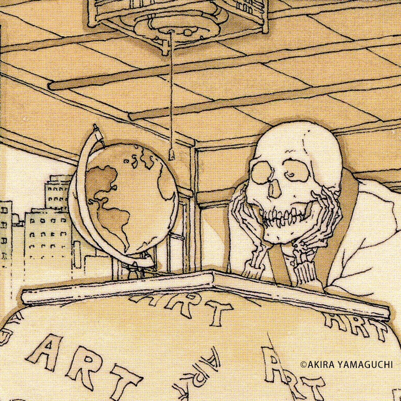 超絶技巧の中の”可笑しみ”を楽しむ「山口晃 絵はがきセット」シリーズ